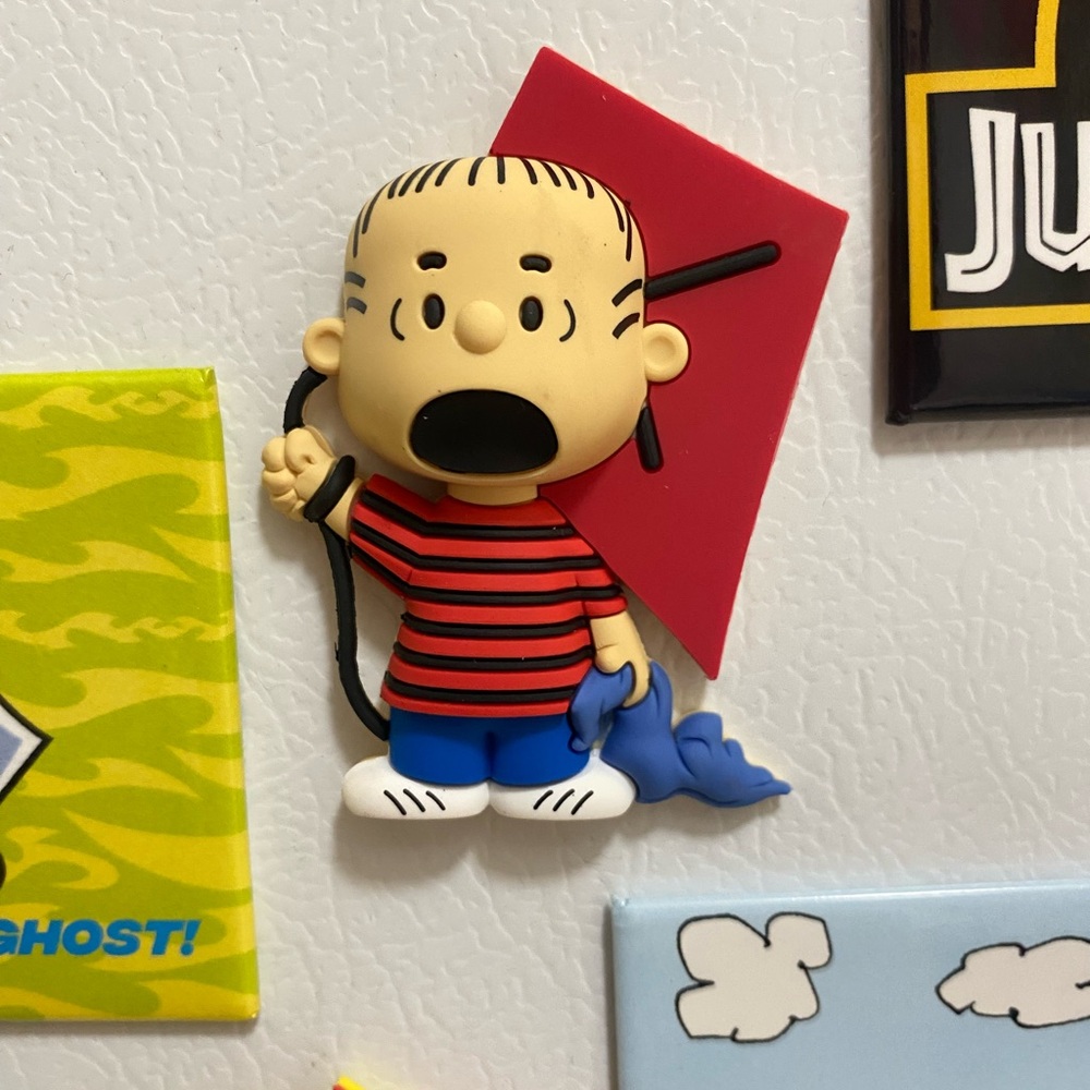Peanut character magnet